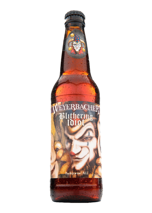 Details about   WEYERBACHER BREWING Bluthering Idiot red logo STICKER decal craft beer brewery3” 