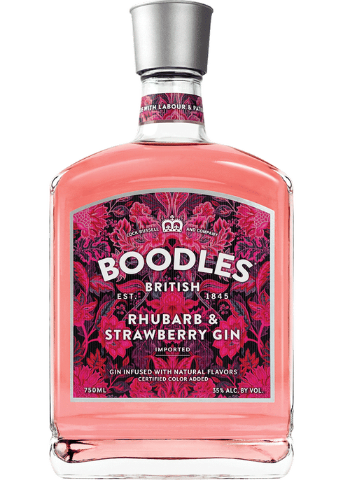 Boodles Rhubarb Strawberry Gin | Total Wine & More