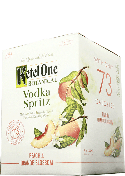 Ketel One Botanical Vodka Spritz Peach Orange Blossom Total Wine More