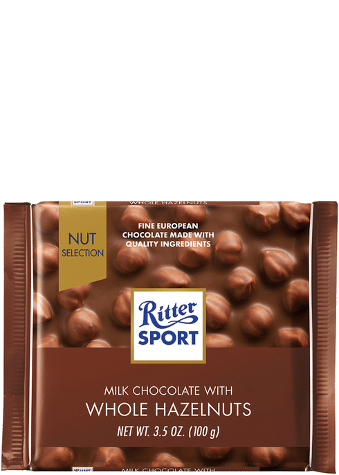 Ritter Sport Dark Chocolate with Whole Hazelnuts - Shop Candy at H-E-B