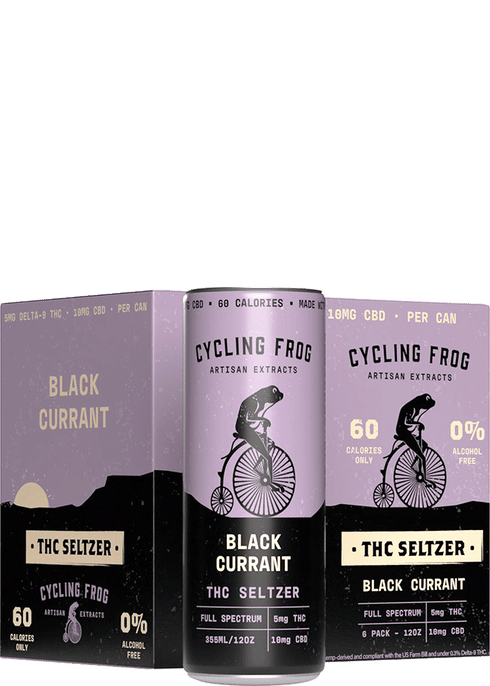 Cycling Frog THC 5mg Black Currant | Total Wine & More