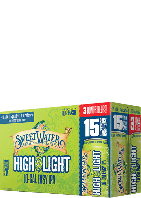 Sweetwater High Light Lo Cal Easy Ipa Total Wine More