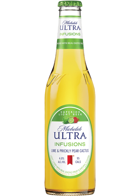 Michelob Ultra Infusions Lime And Prickly Pear Cactus Total Wine And More