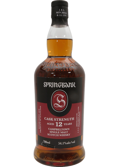 Springbank 12 Year Cask Strength Single Malt Scotch | Total Springbank 12 Year Cask Strength Single Malt Scotch | Total