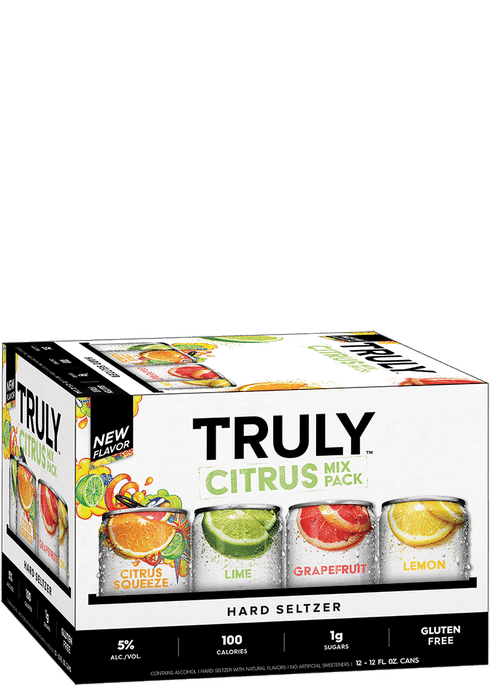 Truly Citrus Hard Seltzer Variety Total Wine More Truly Citrus Hard Seltzer Variety Total Wine More