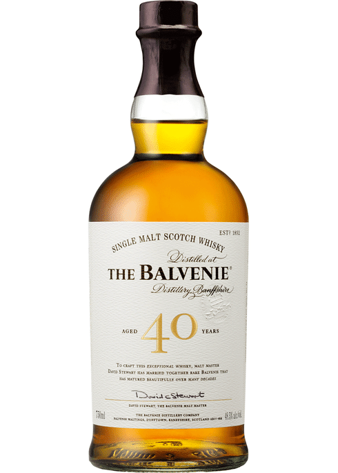 The Balvenie 40 Year Old Single Malt Scotch Whisky | Total The Balvenie 40 Year Old Single Malt Scotch Whisky | Total