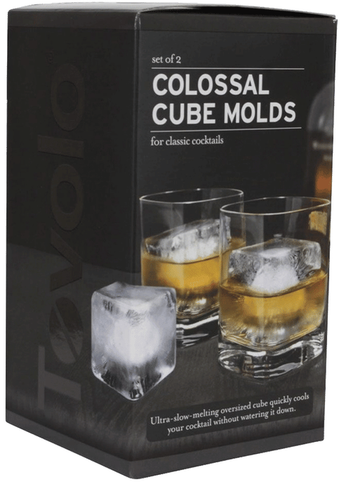 Tovolo 2 in. Cubes for Whiskey Bourbon, Spirits and Liquor Drinks