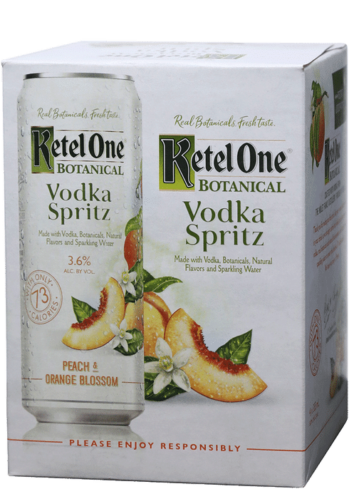 Ketel One Botanical Vodka Spritz Peach Orange Blossom Total Wine More Ketel One Botanical Vodka Spritz Peach Orange Blossom Total Wine More