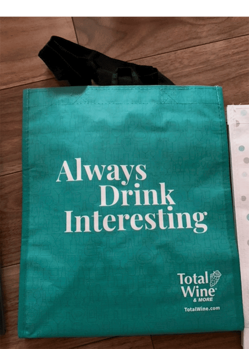 Total wine free gift bag 2025