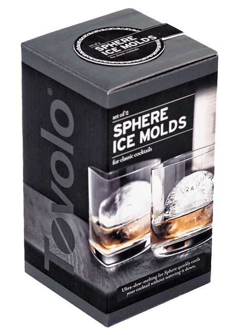 Details about   Tevolo Silicone Ice Sphere Molds 2.5" Rounds For Your Top Shelf Liquor Enjoyment