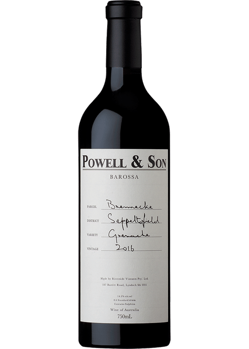 ヘンシェル　ソーン　カッセル　1913年 Powell & Son Brennecke Vineyard Seppeltsfield Grenache