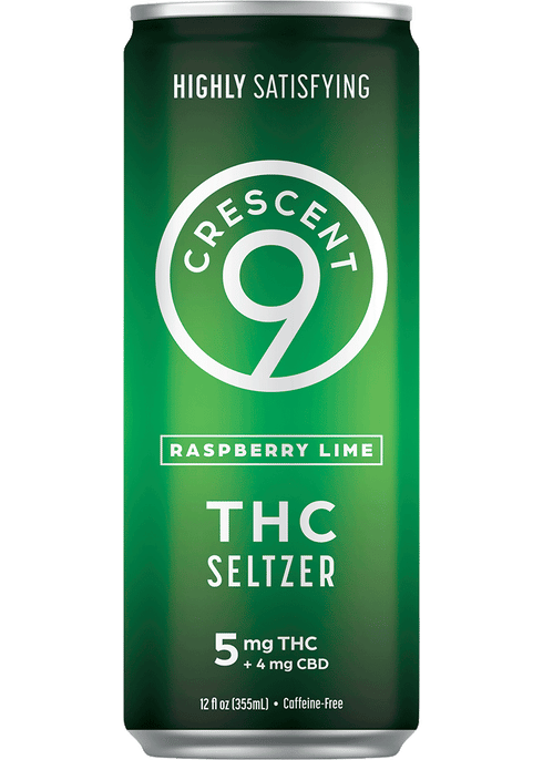 MJ‼️/ The Crescent 9`9 Crescent 9 THC Seltzer | Award-Winning Alcohol Alternative | 21+