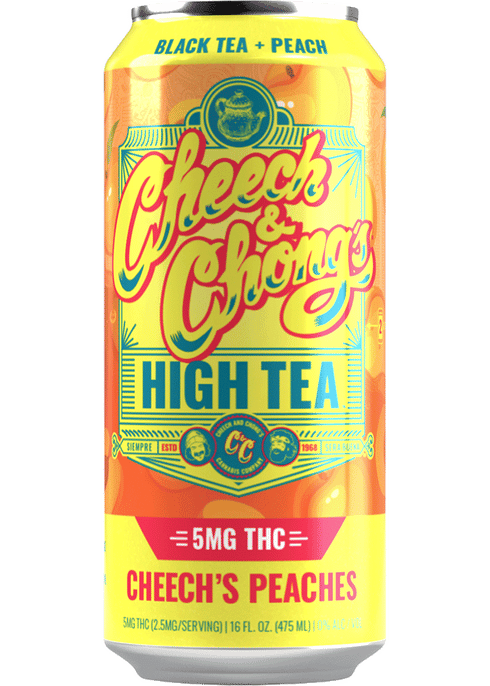 Cheech And Chong High Tea Review Cheech & Chong THC 10mg Peaches Tea | Total Wine & More