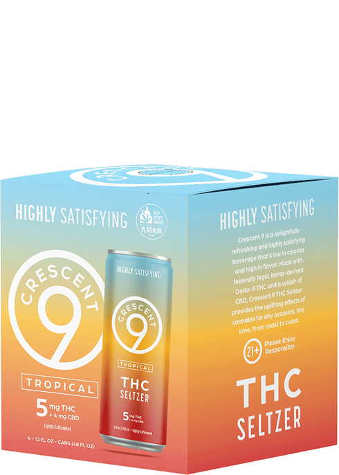 Crescent 9 THC 5mg Tropical | Total Wine & More