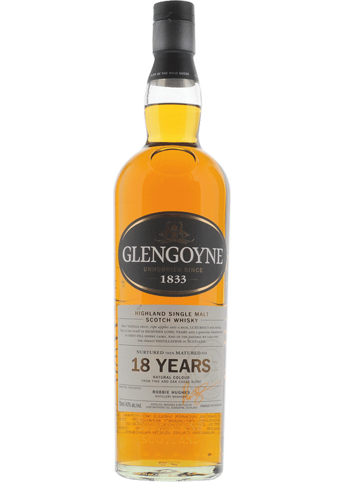 ウイスキー GLENGOYNE SINGLE MALT SCOTCH WHISKY Glengoyne 18 Year Single Malt Scotch | Total Wine & More