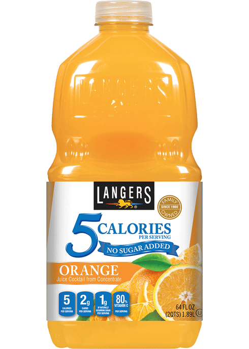 Langers orange juice outlet