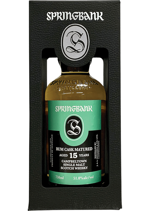Springbank 15 Yr Rum Cask Total Wine More