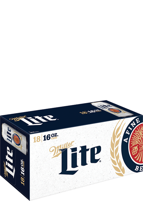 Miller Lite 16oz 24 Pack Cans