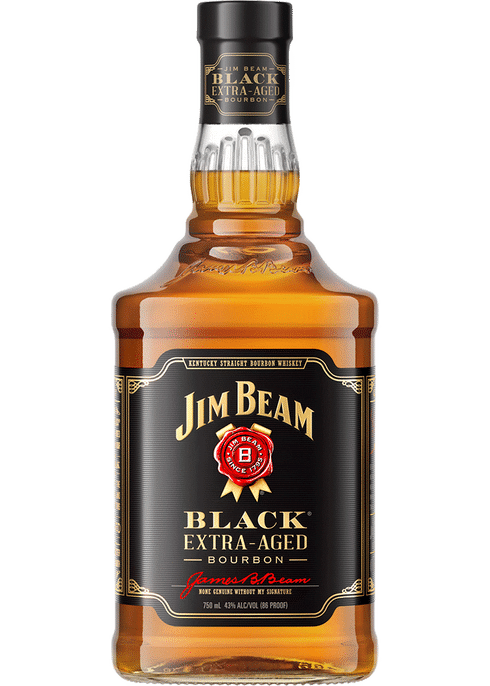 Jim Beam Black Extra Aged Bourbon Whiskey | Total Wine & More