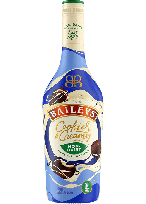 Baileys Cookies and Creamy Non-Dairy Liqueur Made with Oat Milk