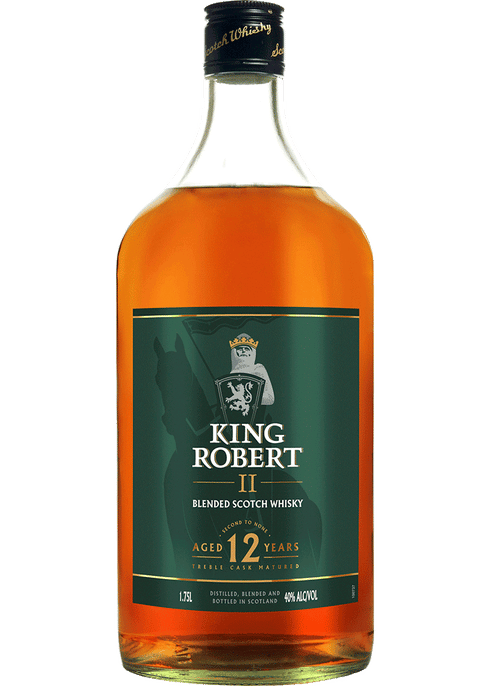 希少になる King Robert II 12Yr Blended Scotch | Total Wine & More ウイスキー