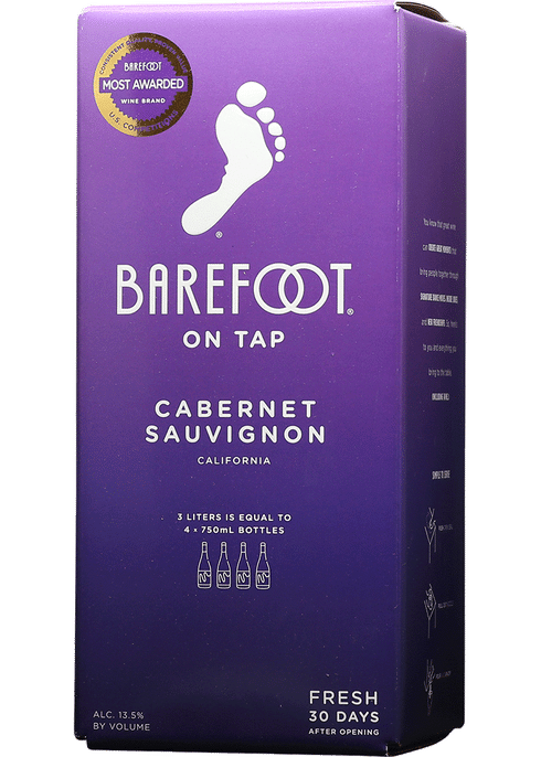 Barefoot discount cabernet sauvignon