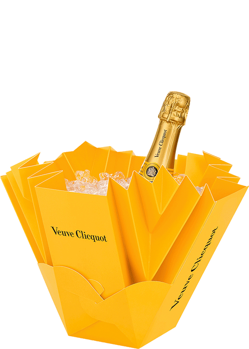 Champagne Veuve Sac week-end en cuir Bagage