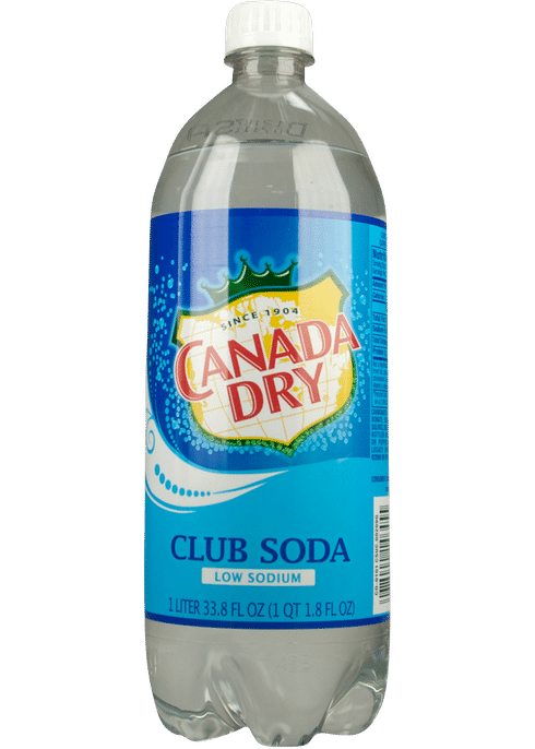 soda dry canada club water