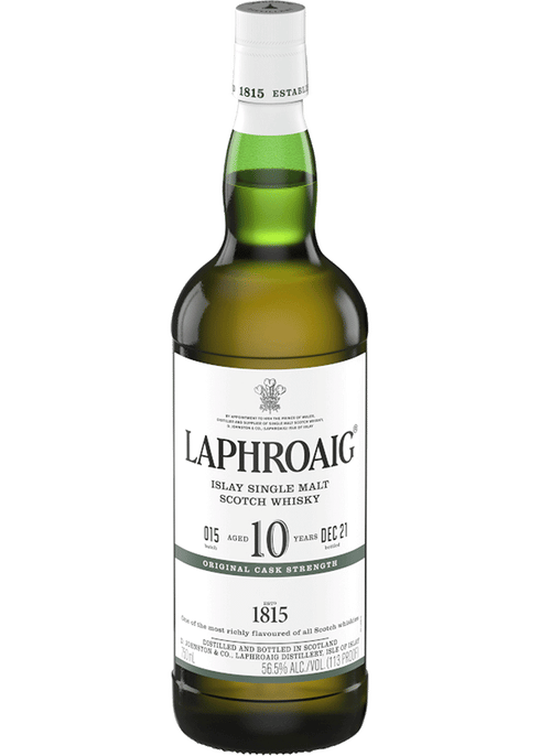 Total Yr More Wine | Laphroaig & 10