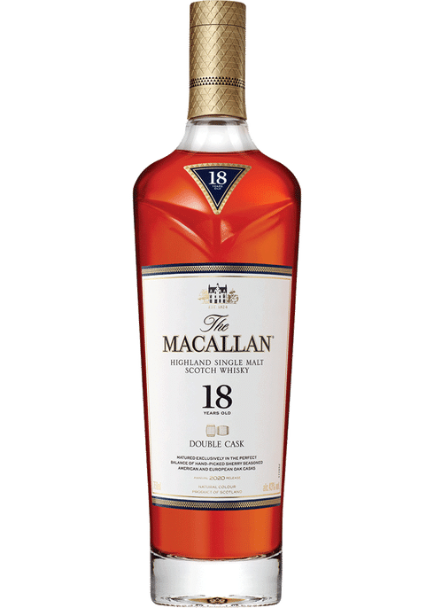 Whisky écossais The Macallan Double Cask 18 ans d'âge