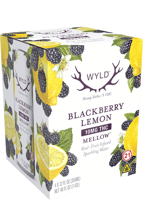 Wyld THC 10mg Blackberry Lemonade | Total Wine & More