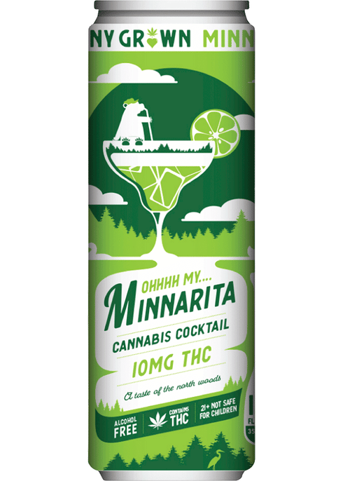 Minny Grown THC 10mg Minnarita | Total Wine & More - 4pk-12oz Cans