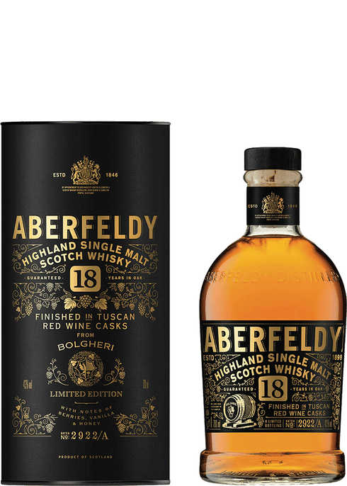 その他 Aberfeldy 18 Year Old Limited Release 18 Year Old Red Wine Cask Edition | Single Malt | Aberfeldy US