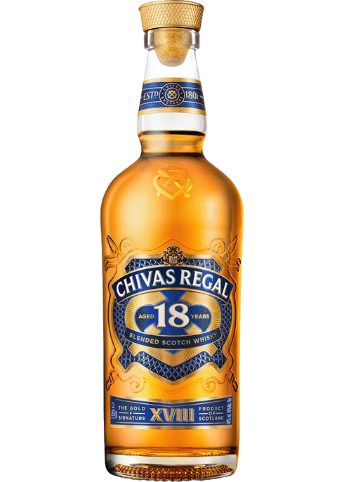 Chivas Regal 18 Year Blended Scotch Whisky | Total Wine & More