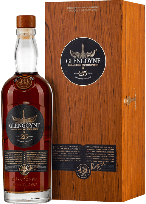 Glengoyne 25 Year Old Single Malt Scotch Whisky - 70cl 48