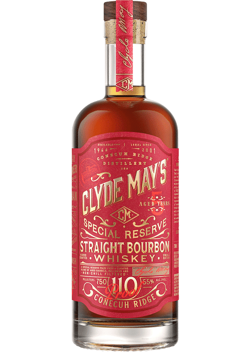 Clyde May's Special Reserve Straight Bourbon Whiskey 110 Proof -image