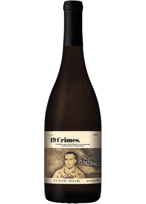 19 Crimes Pinot Noir The Punishment | Total Wine & More