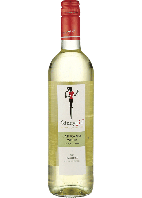 Skinny shop girl wine