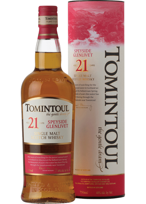 Tomintoul 21 Year Single Malt Scotch | Total Wine & More - 750ml