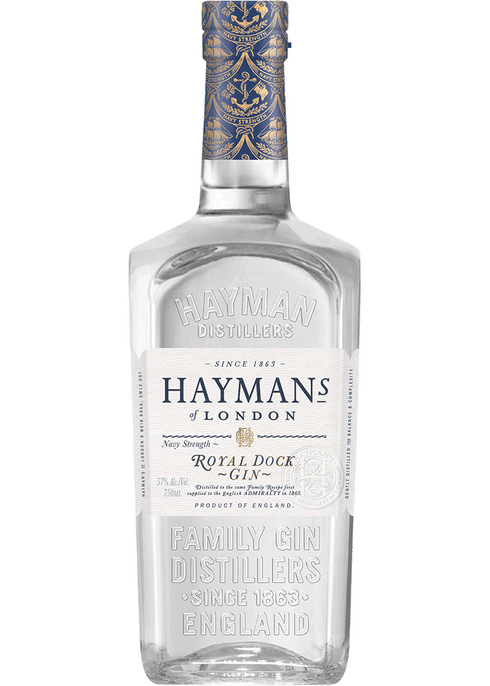 Hayman's Royal Dock Navy Strength Gin | Total Wine & More