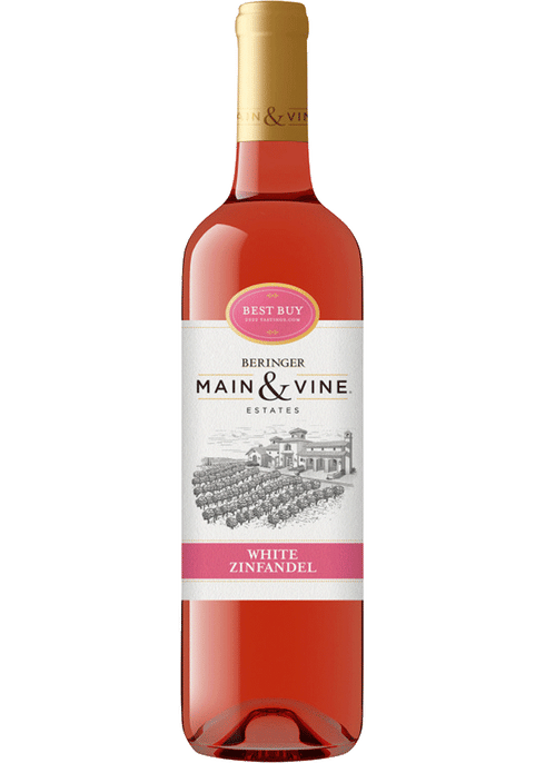 beringer main & vine white zinfandel