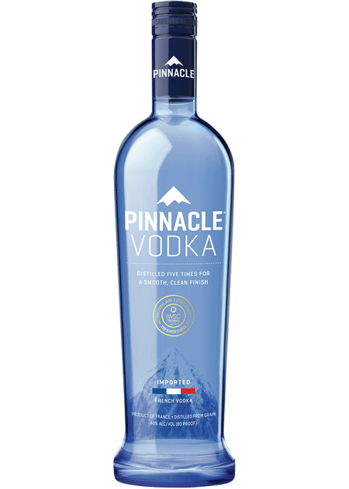Pinnacle Vodka Size Chart