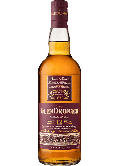 Glendronach 12 Year Single Malt Scotch Whisky | Total Wine & More