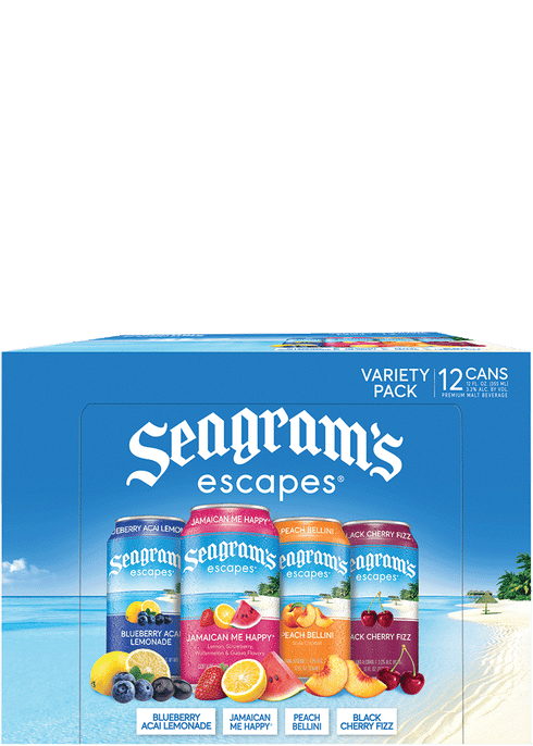 Seagram's spiked jamaican me happy nutrition facts