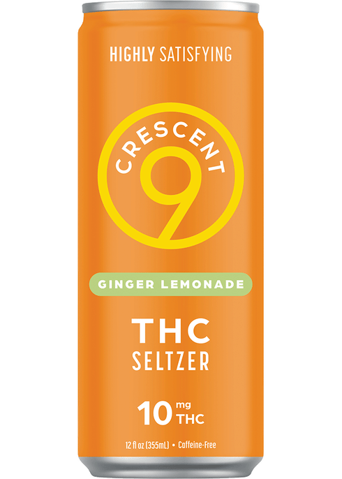 Crescent 9 THC 10mg Ginger Lemonade | Total Wine & More