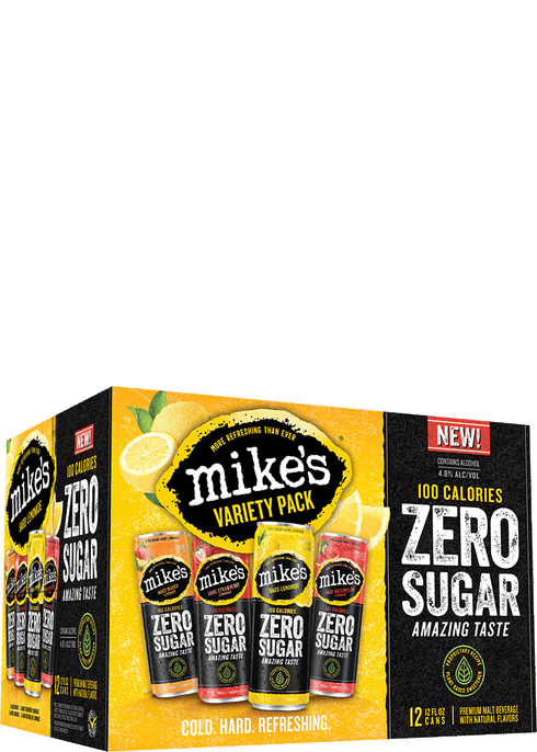 コストコ - mike Mike's Hard Lemonade Zero Sugar Variety Pack - 12pk/12 fl oz