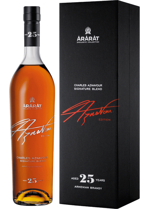 その他 brandy American Charles Aznavour Signature Blend 25Yr | Total Wine & More