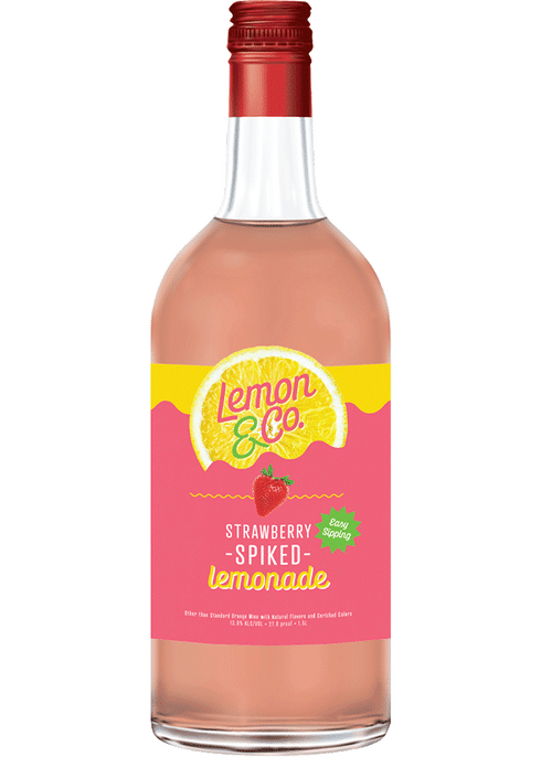 Lemon & Co Strawberry Spiked Lemonade | Total Wine & More - 1.5L