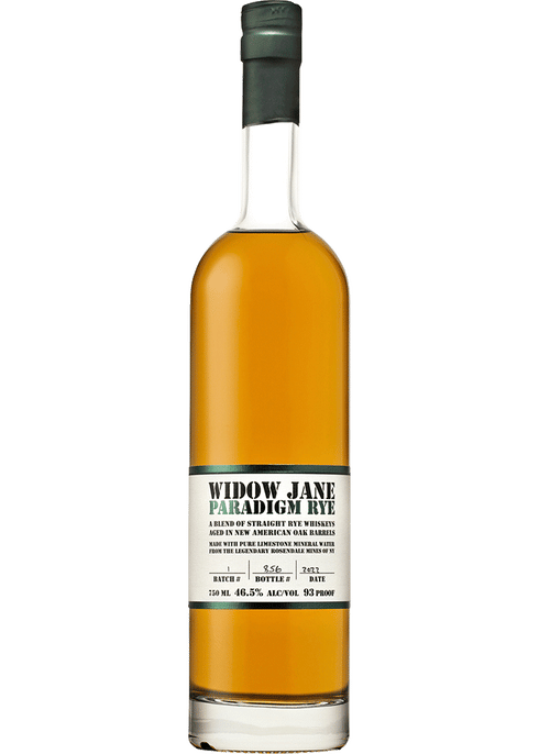 Widow Jane Paradigm Rye Whiskey | Total Wine & More