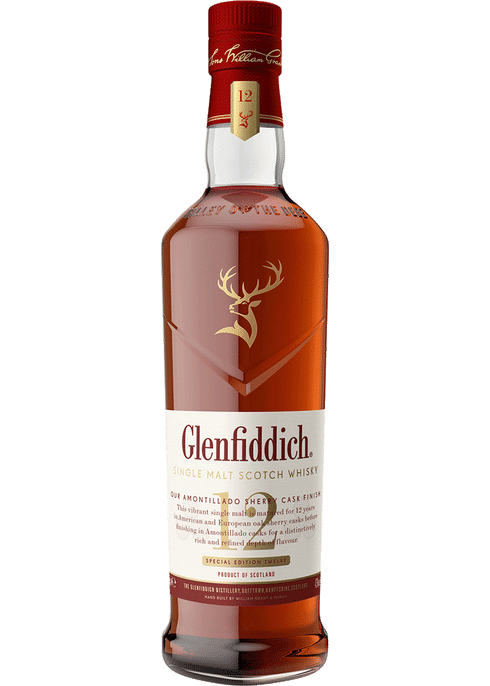 Glenfiddich 12Yr Sherry Cask Finish Scotch | Total Wine &amp; More